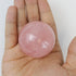 1.5 Inch Rose Quartz Sphere K18