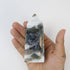 4.25 Inch Moss Agate Tower E21