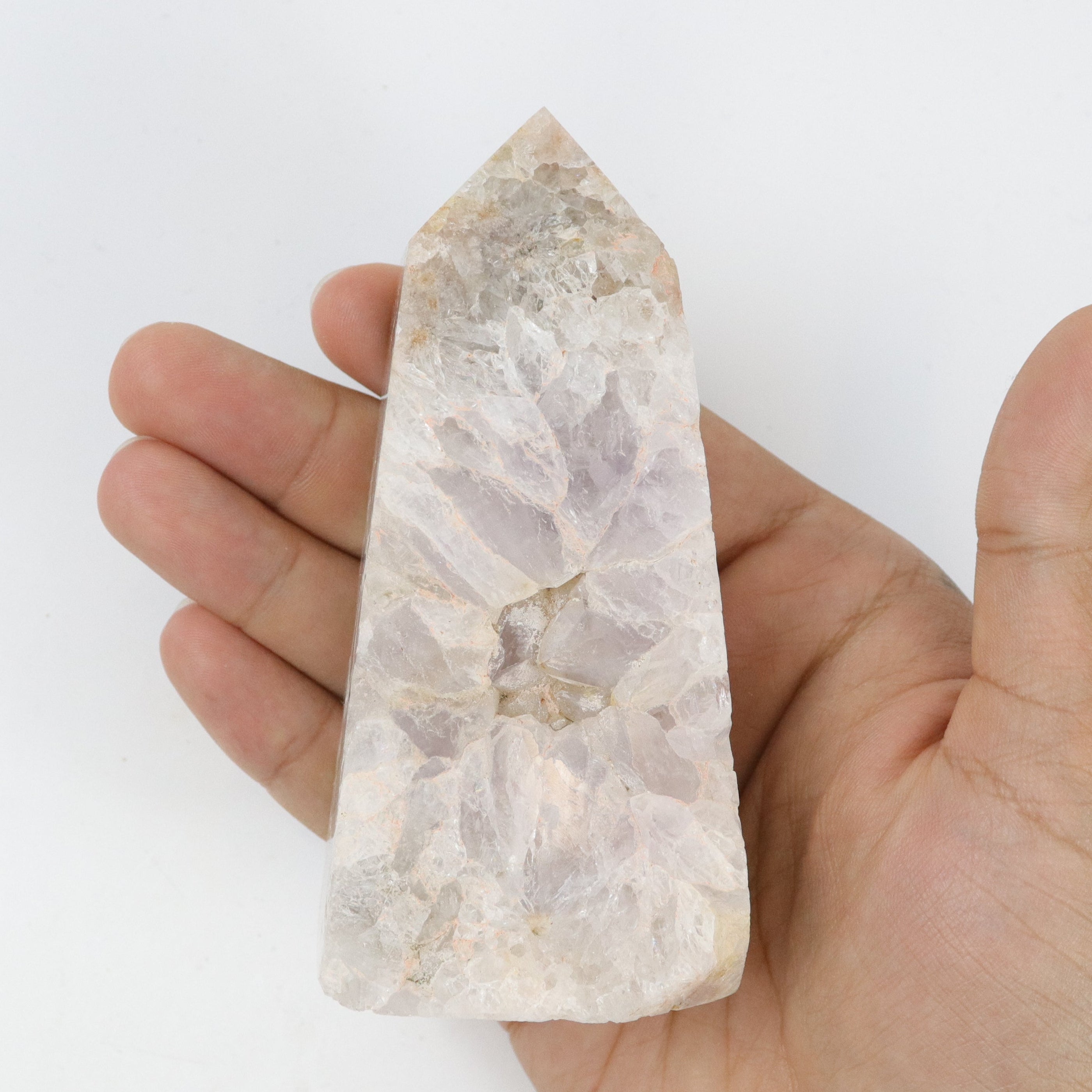 4.5 Inch Pink Amethyst Tower G28