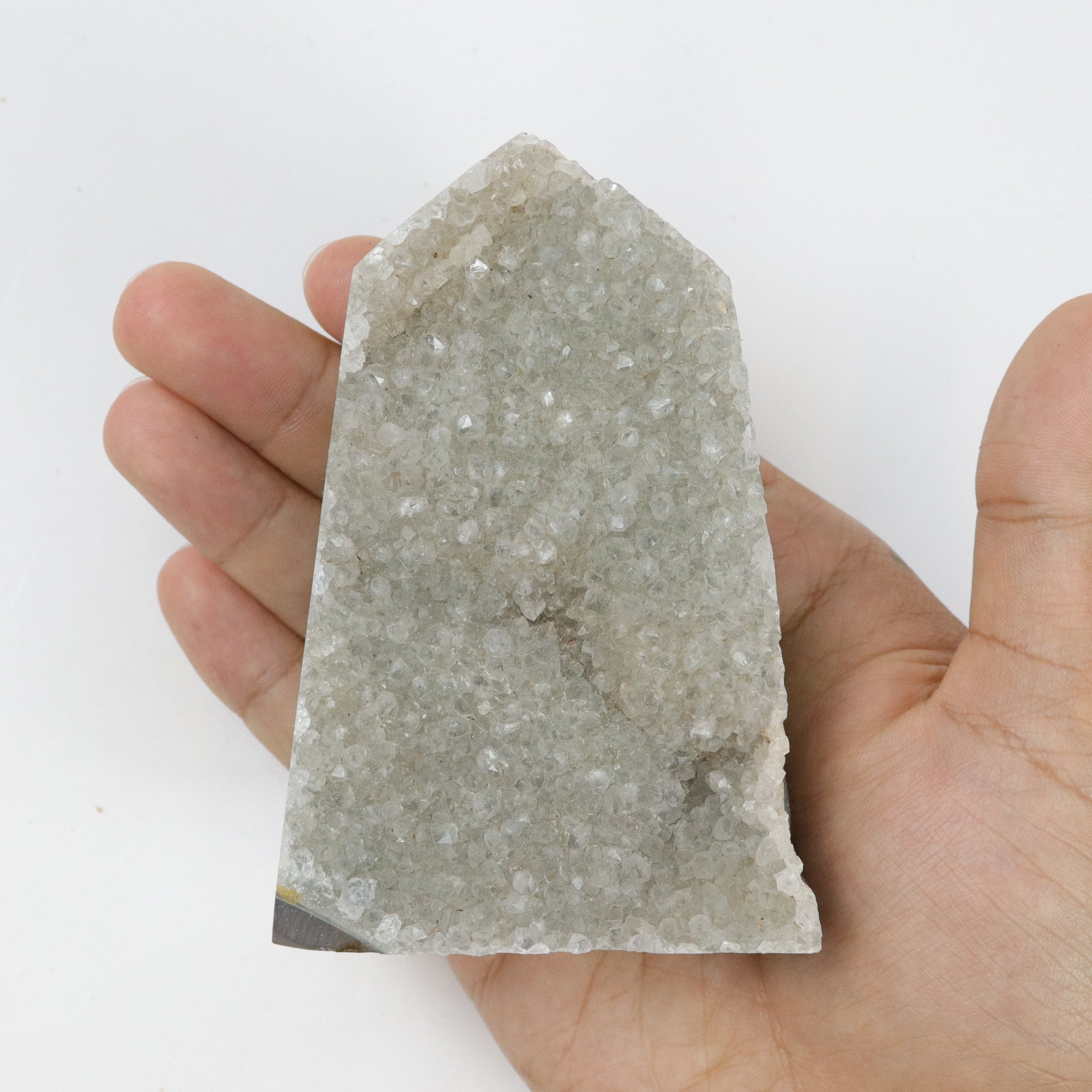 4 Inch Quartz Raw Edge Tower A23