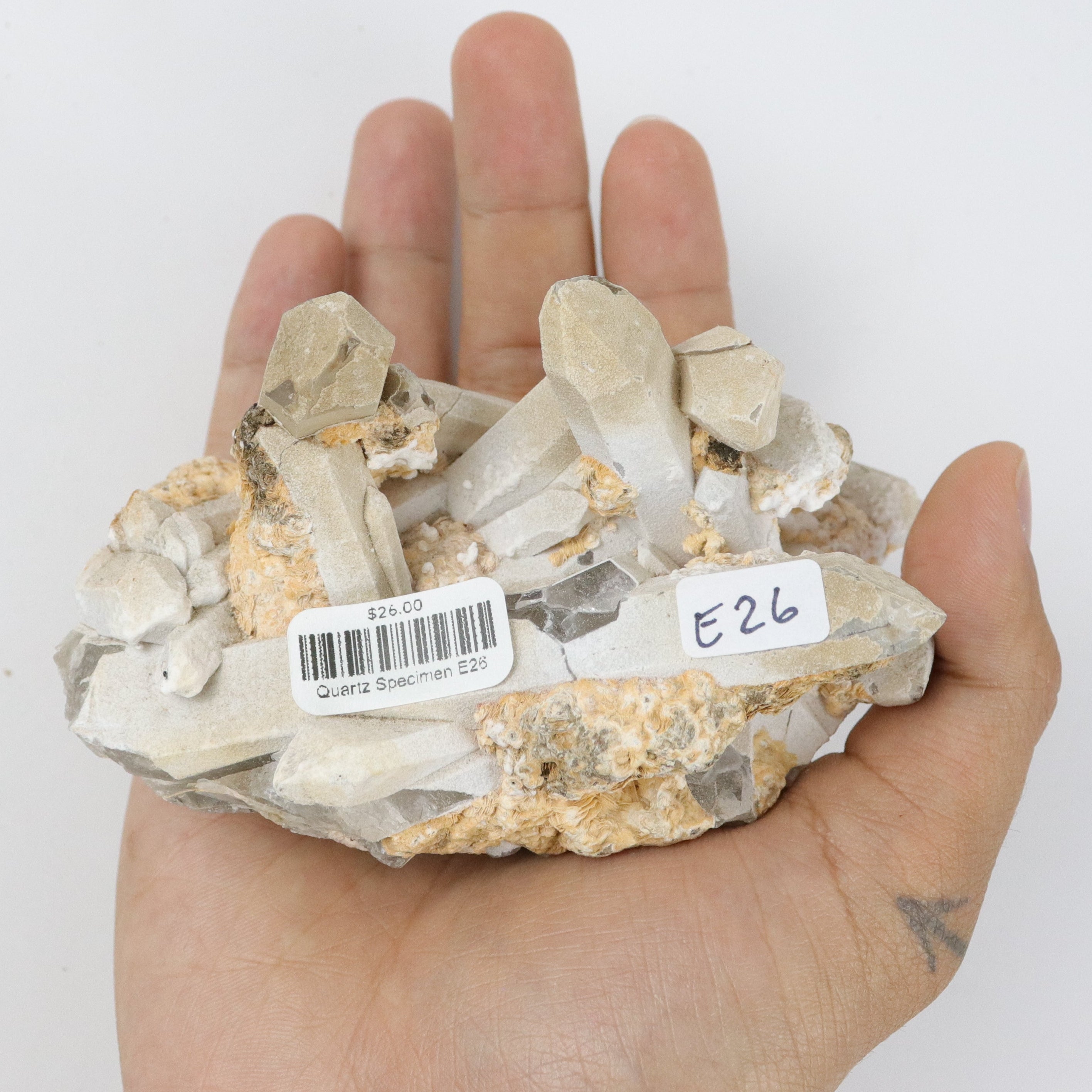 4.75 Inch Quartz Specimen E26