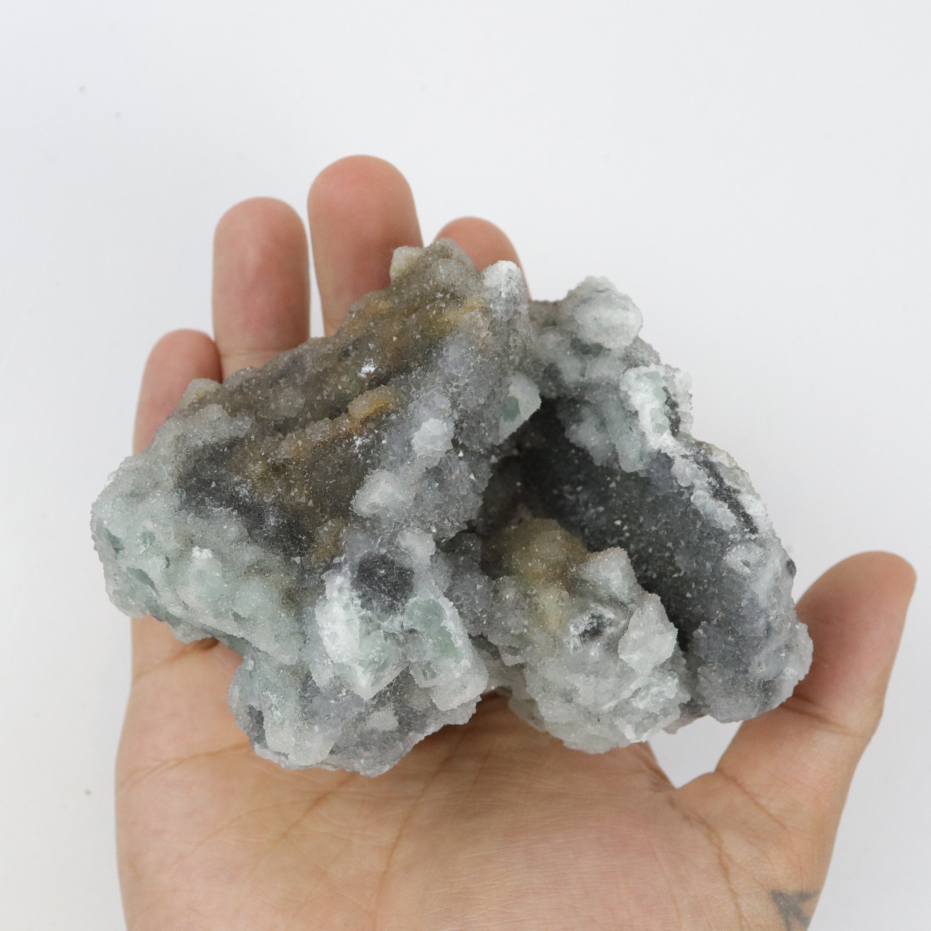 4 Inch Sugar Fluorite Specimen A32