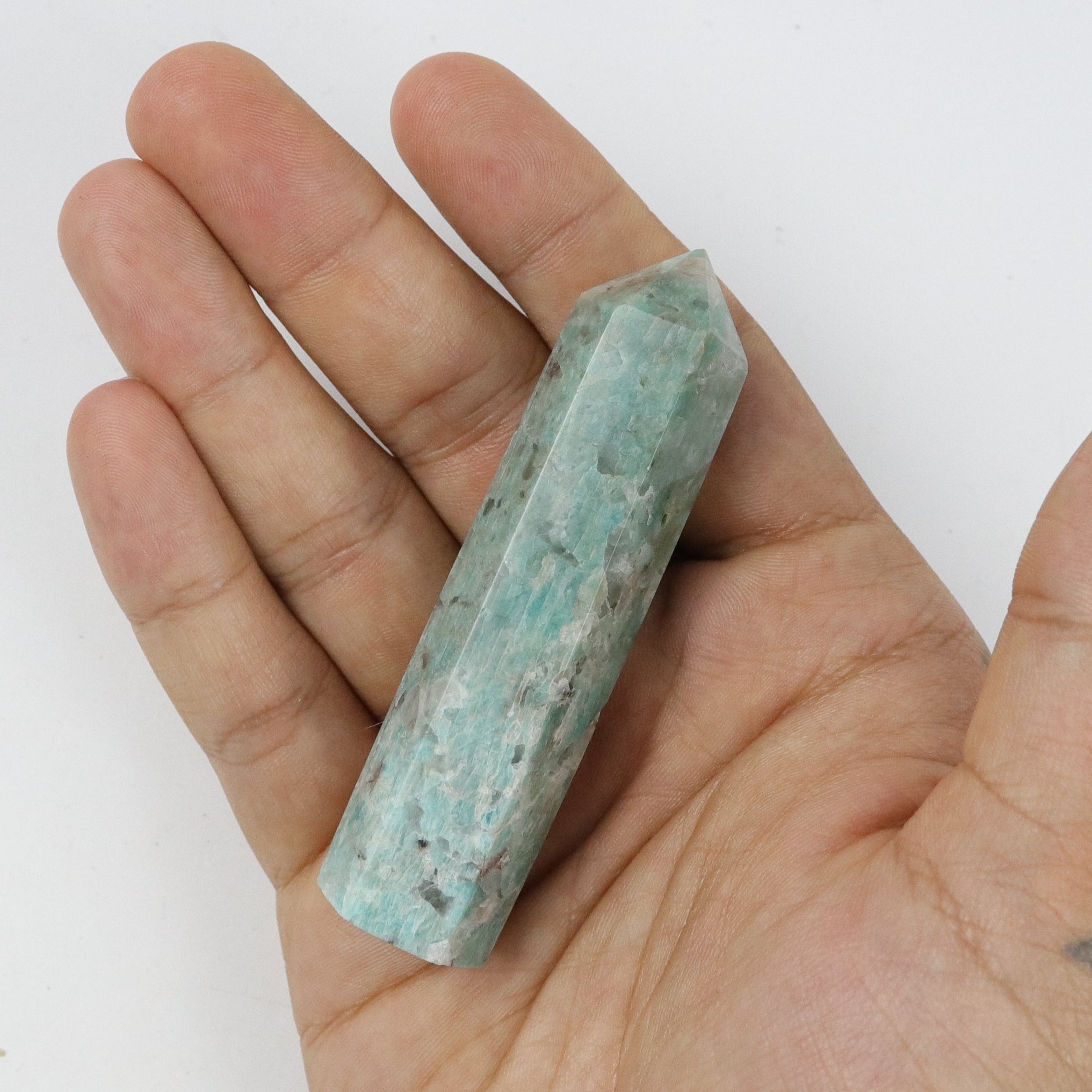 3.25 Inch Amazonite Tower R6