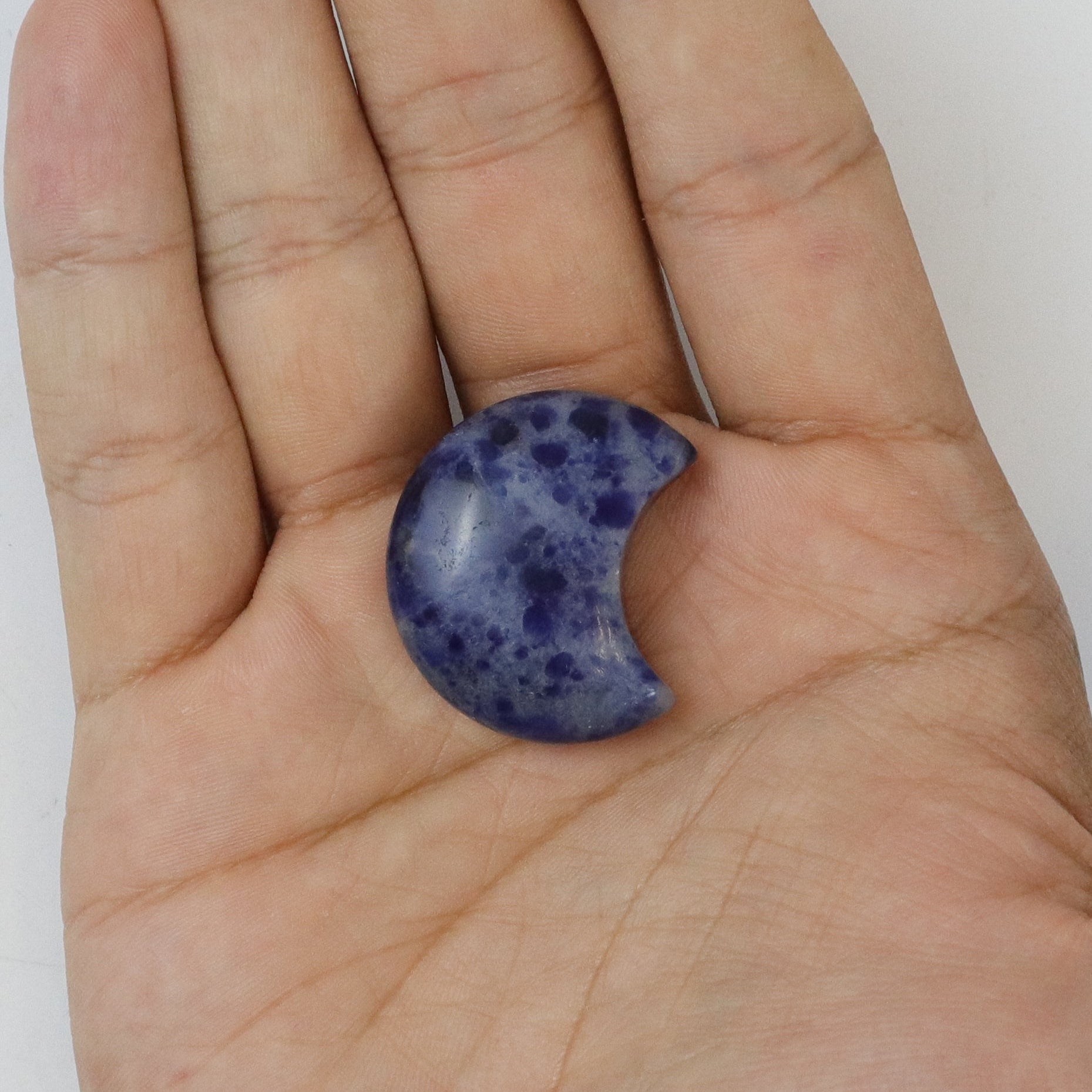 1 Inch Sodalite Moon B4