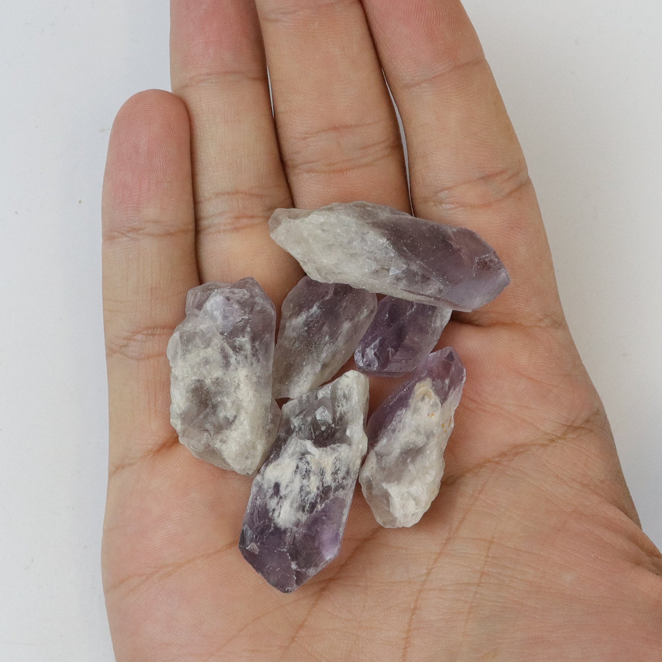 Amethyst Points 50g Pk A5