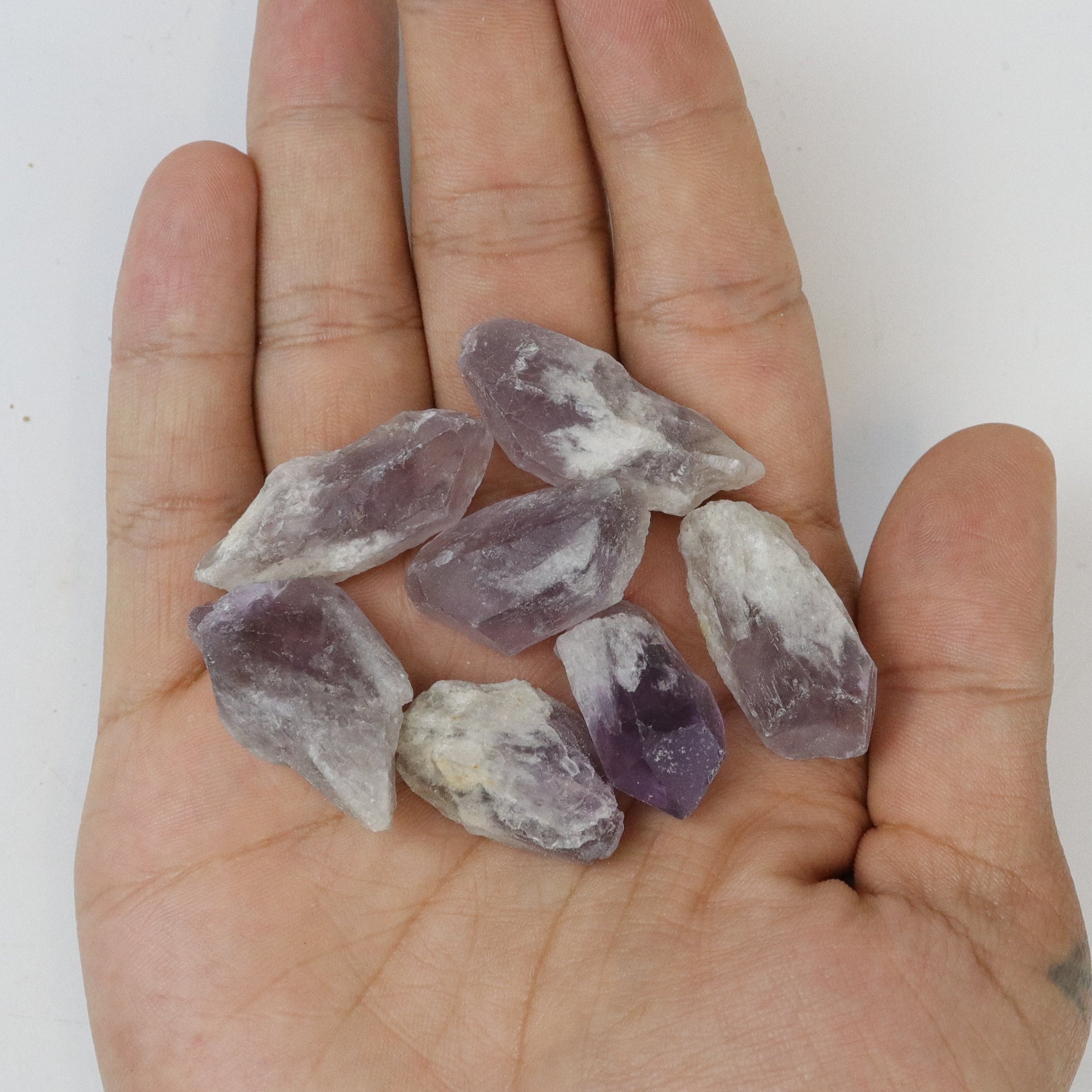Amethyst Points 50g Pk B5