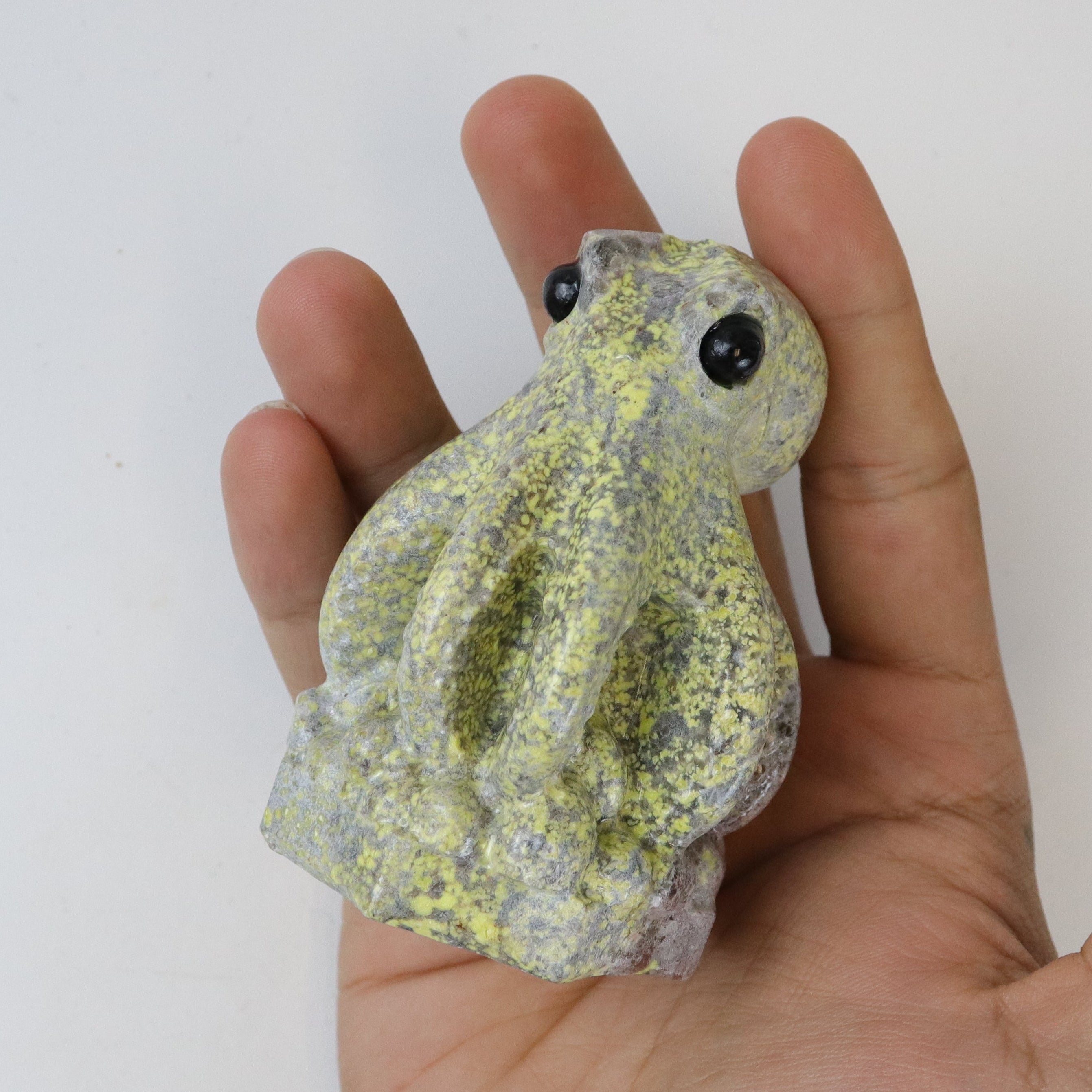 3 Inch Orbicular Ocean Jasper Octopus $58