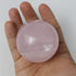 2.25 Inch Rose Quartz Sphere E31