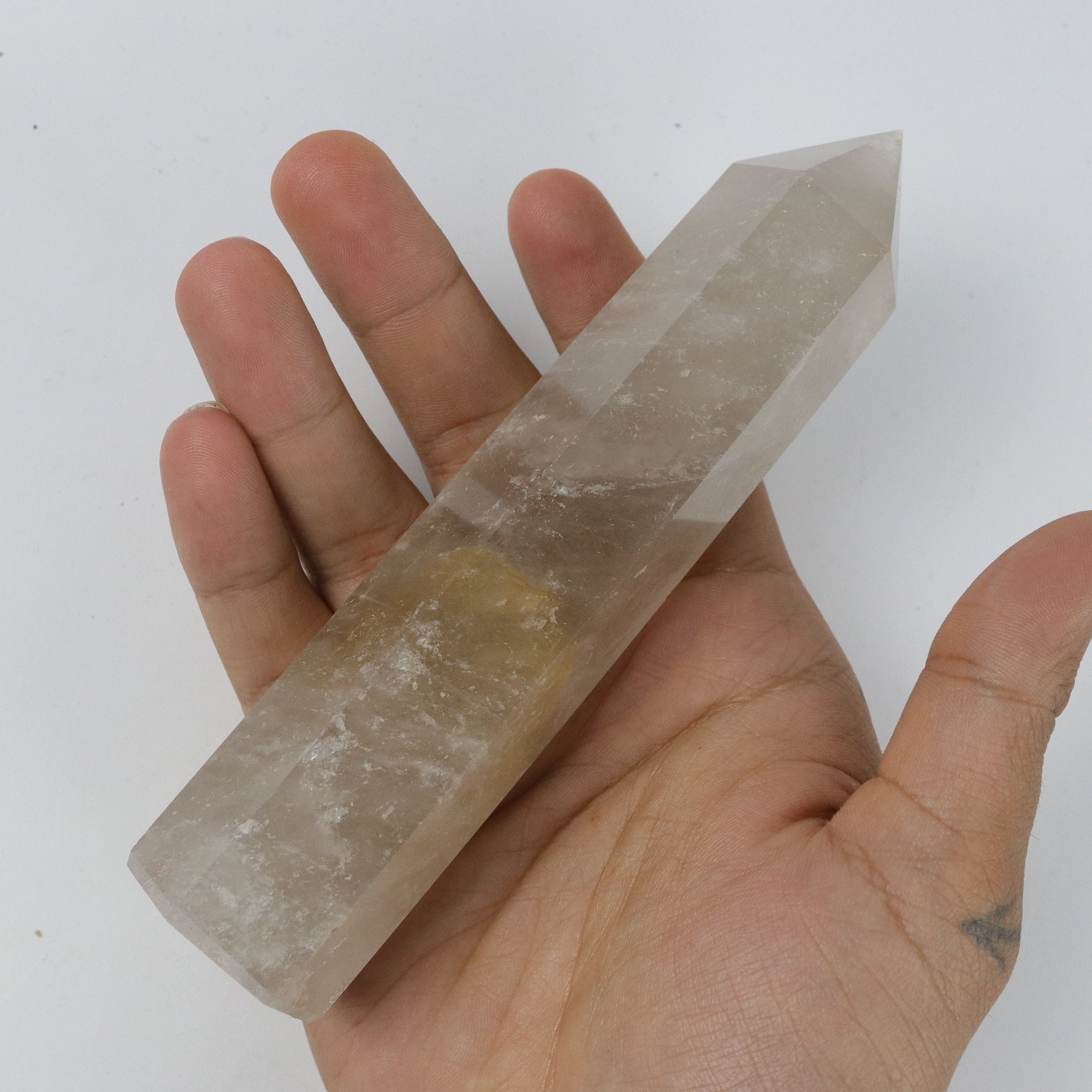 6.25 Inch Clear Quartz Tower Z21