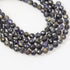 7mm Faceted Iolite Bead Half Strand