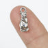 $1.50 Tiny Sitting Cat Alloy Charm Pack (5 Charms)