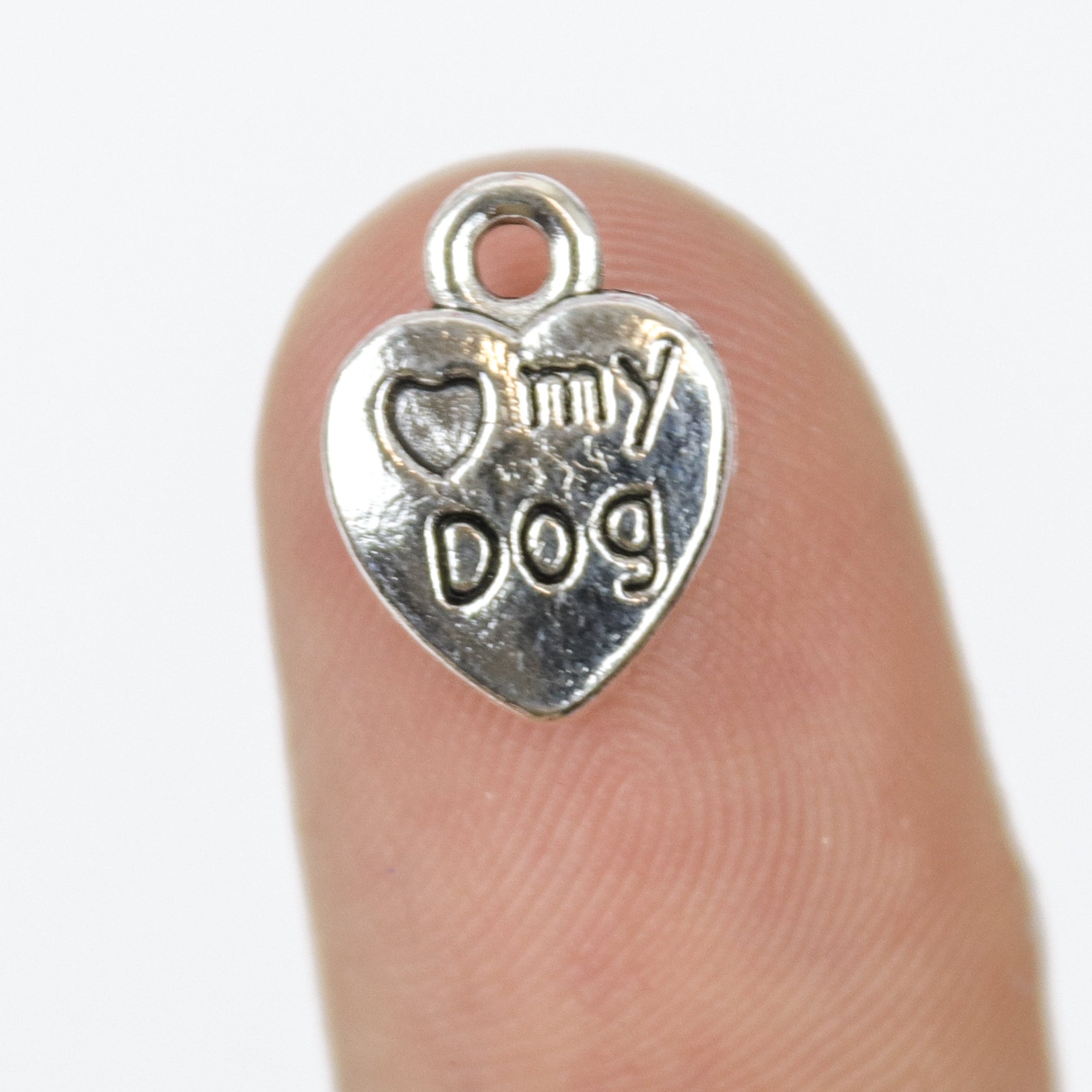 $1.50 "<3 My Dog" Alloy Charm Pack (5 Charms)