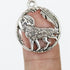 $1.50 Wolf Howling Alloy Charm Pack (5 Charms)