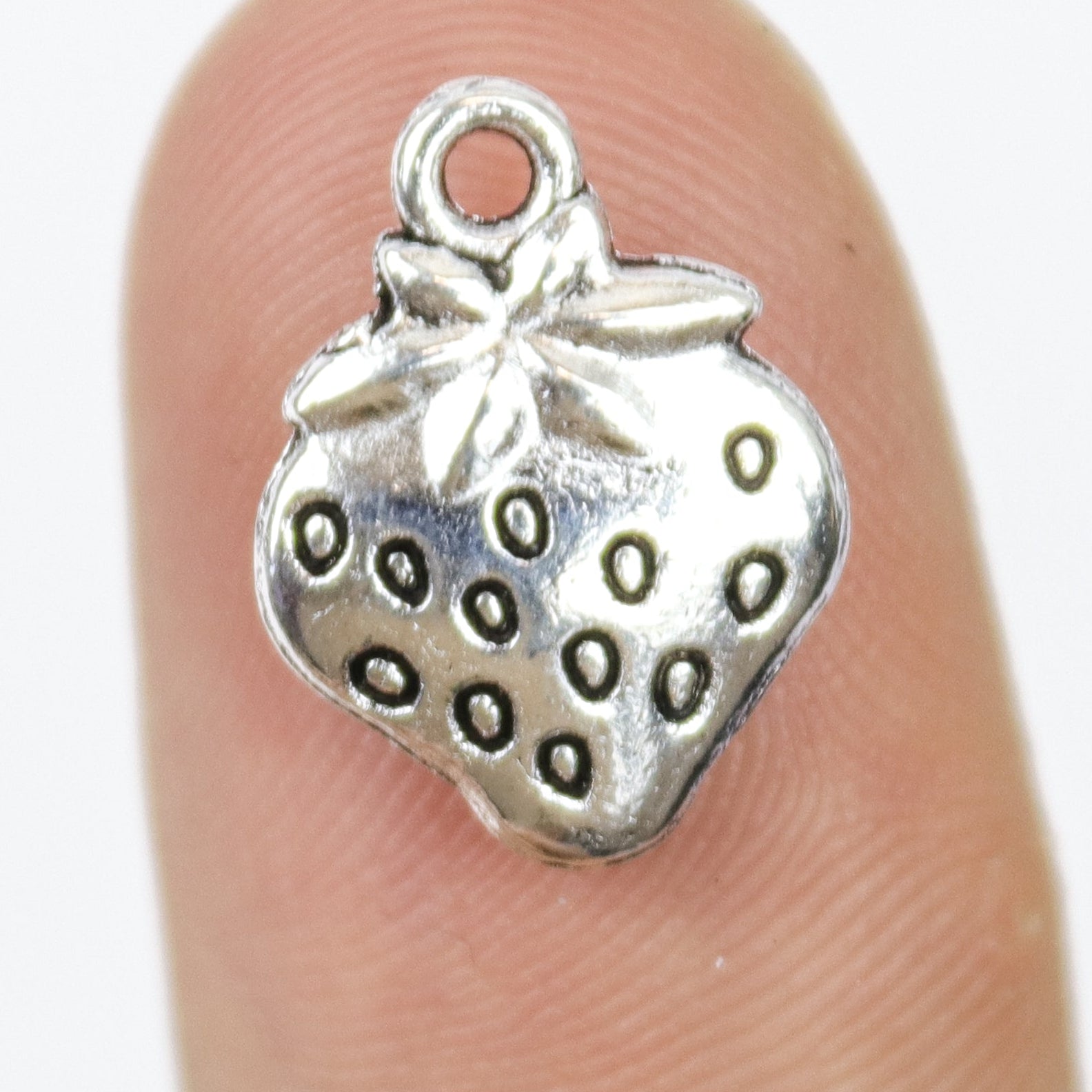 $1.50 Strawberry Alloy Charm Pack (5 Charms)