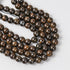 6mm Bronzite Bead Half Strand