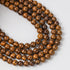 6mm Elephant Skin Jasper Bead Strand