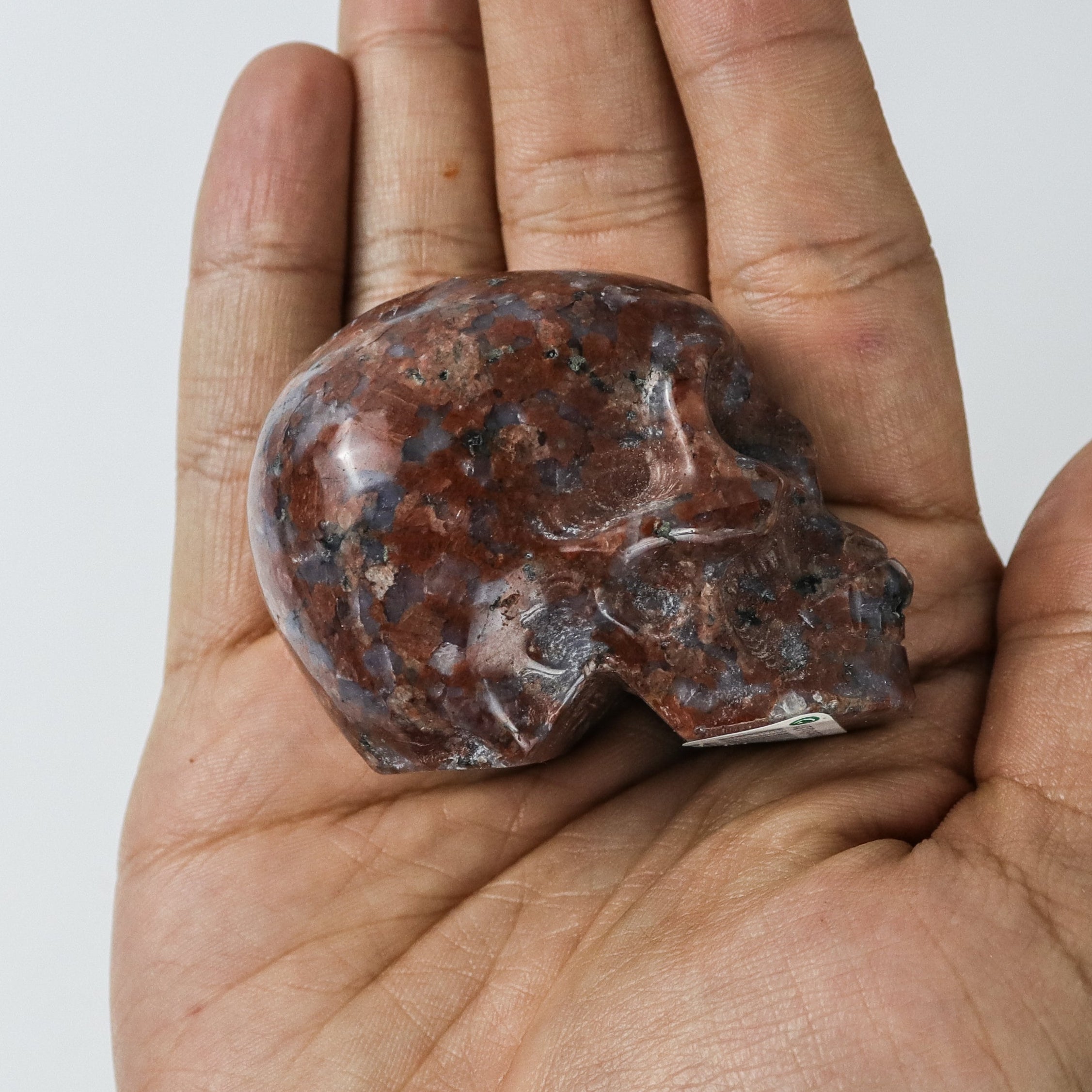 1.5 Inch Mixed Jasper Skull $11