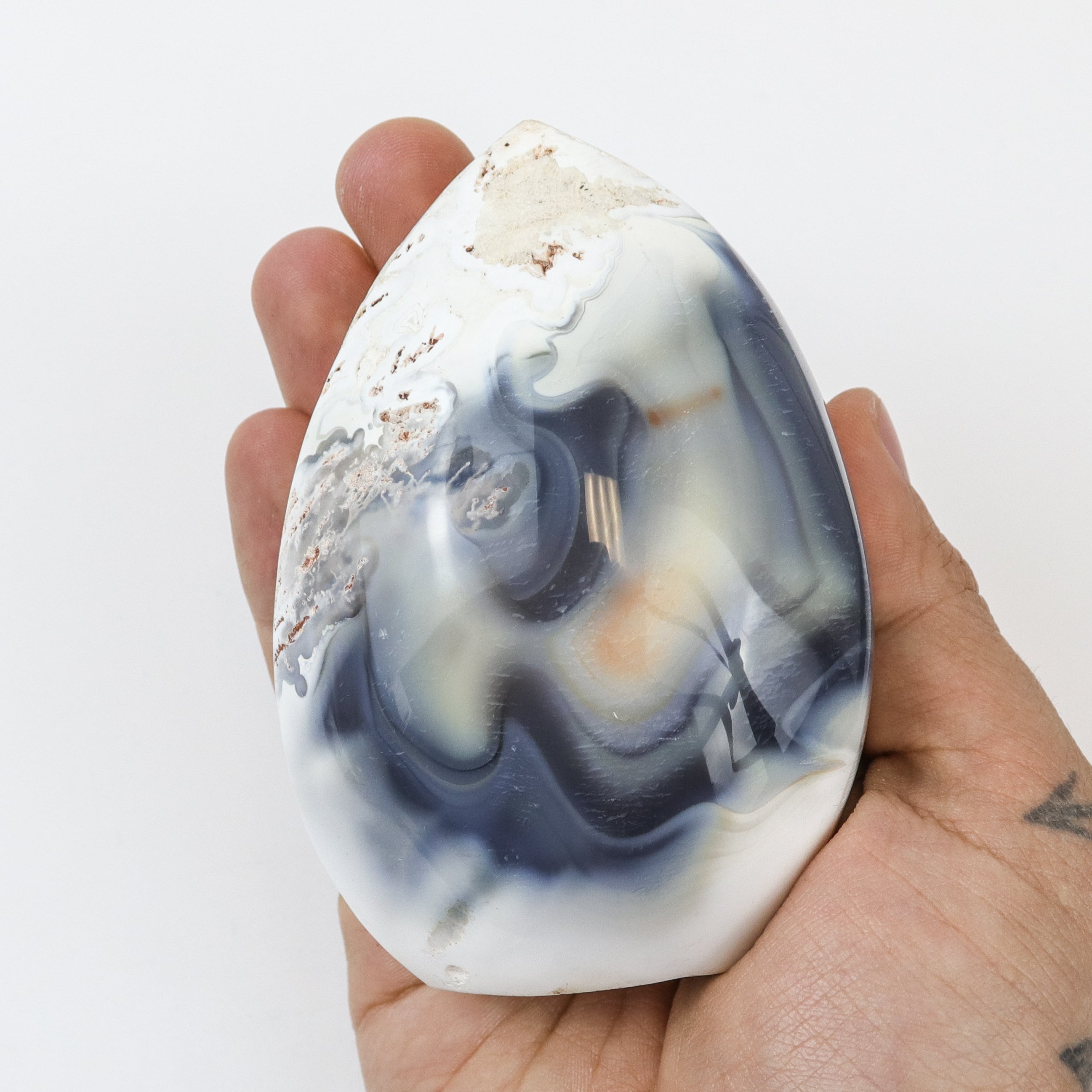4 Inch Orca Agate Freeform $29