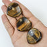 1 Inch Tigers Eye Heart Worry Stone $8