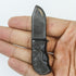 3 Inch Silver Sheen Obsidian Dagger A12