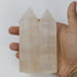 4.5 Inch Clear Quartz Tower $20