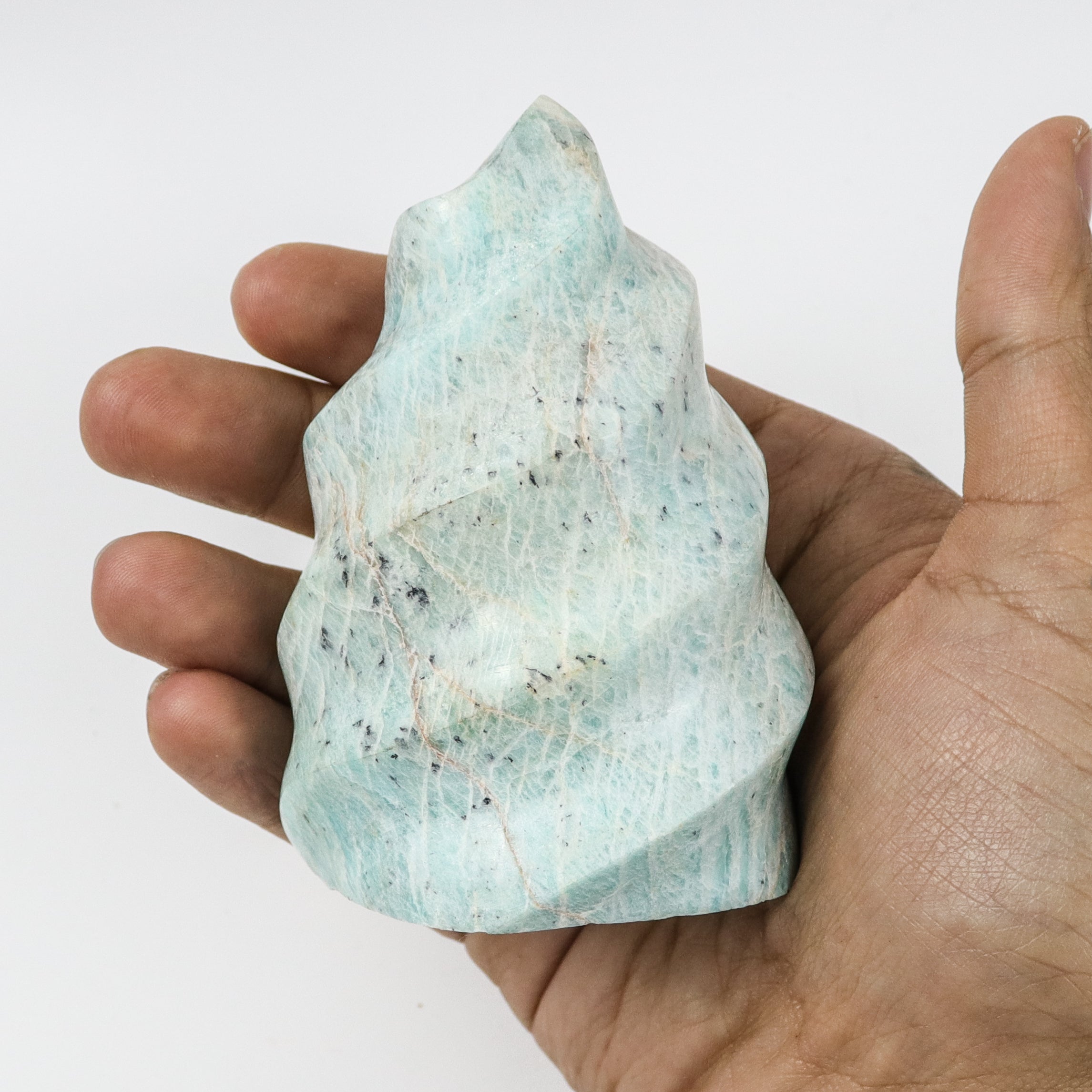 3.5 Inch Amazonite Swirl Free Form $25