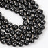 10mm Black Obsidian Bead Strand $7