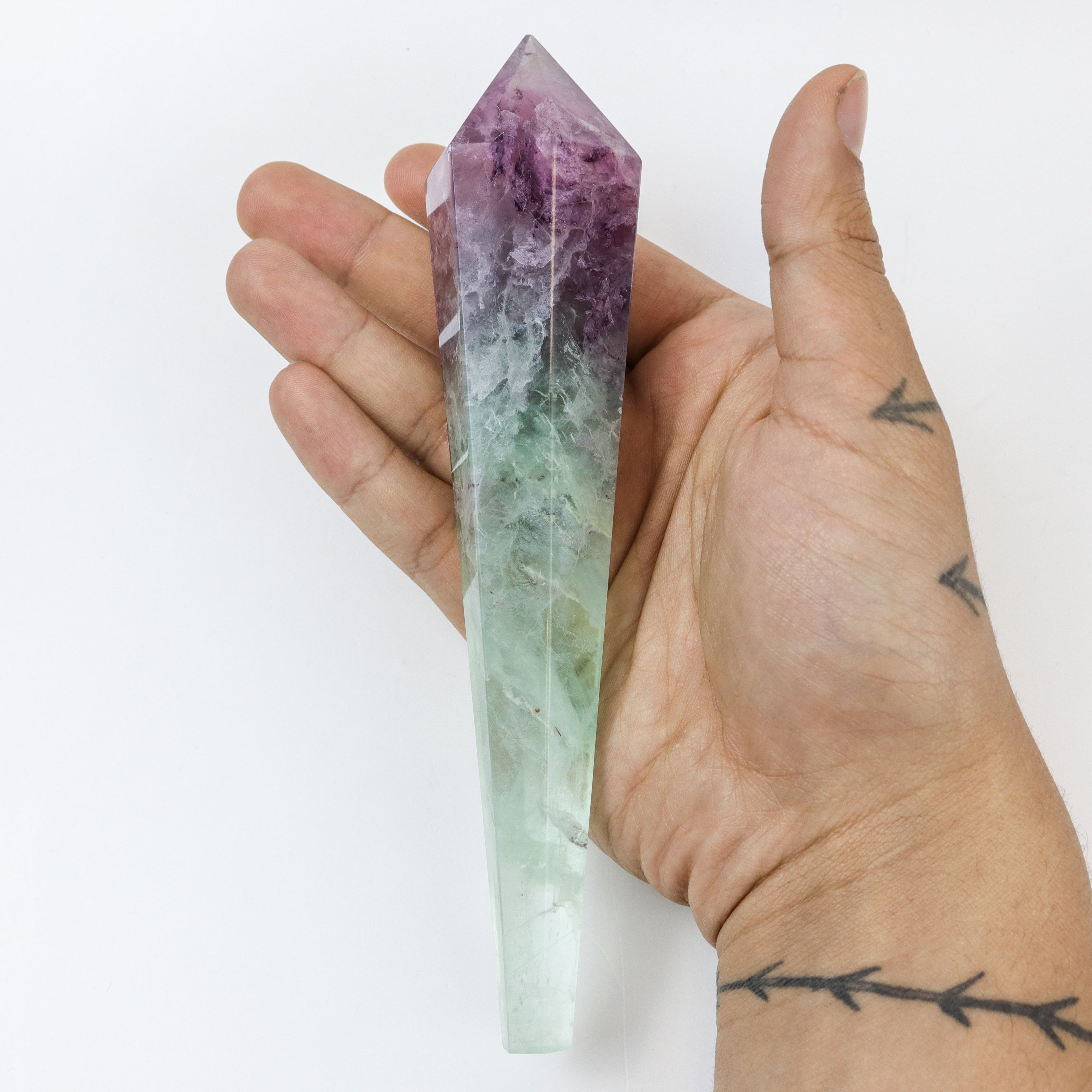 7.25 Inch Fluorite Wand $33