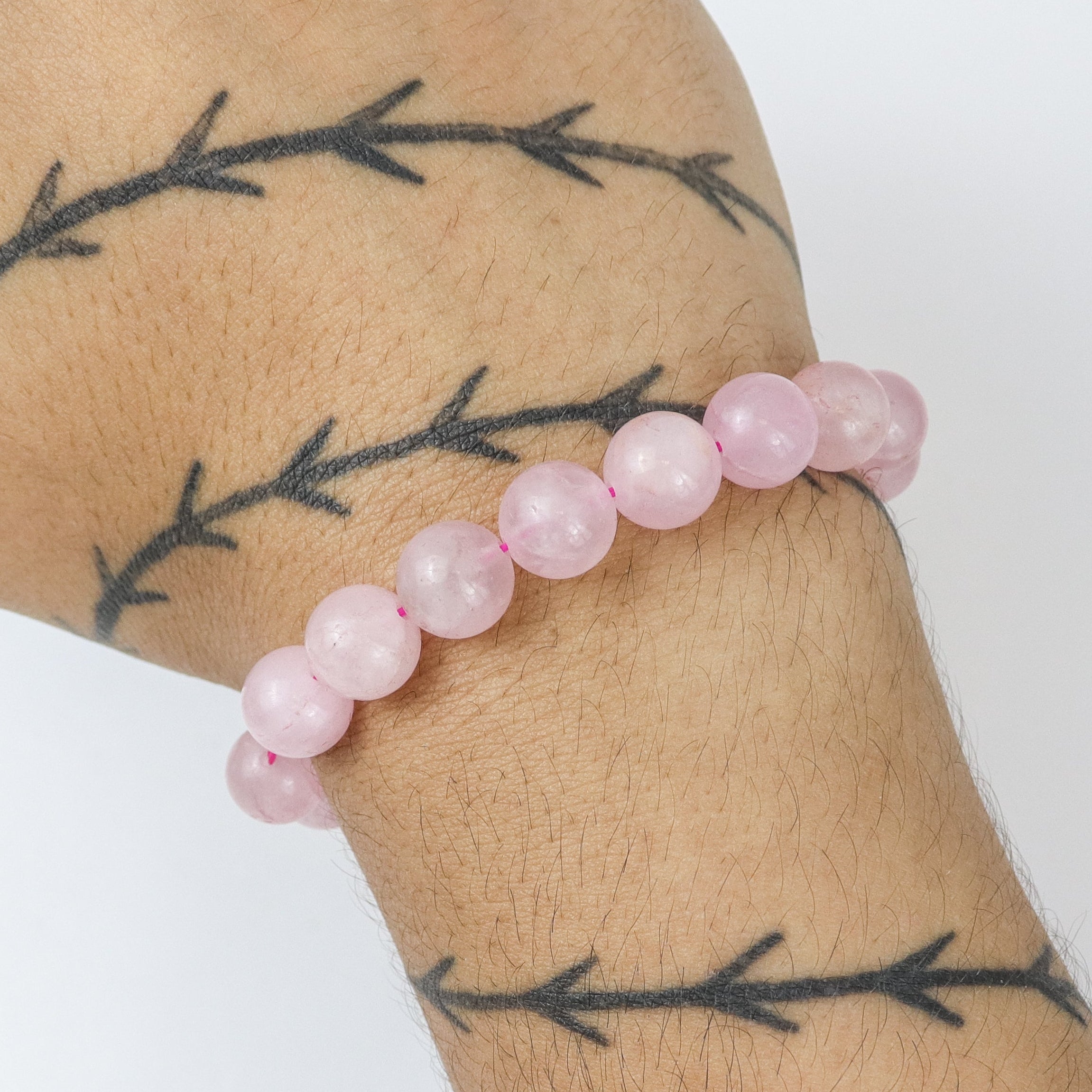 10mm Rose Quartz Bracelet $4.50