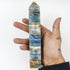 7.5 Inch Blue Onyx Tower $28