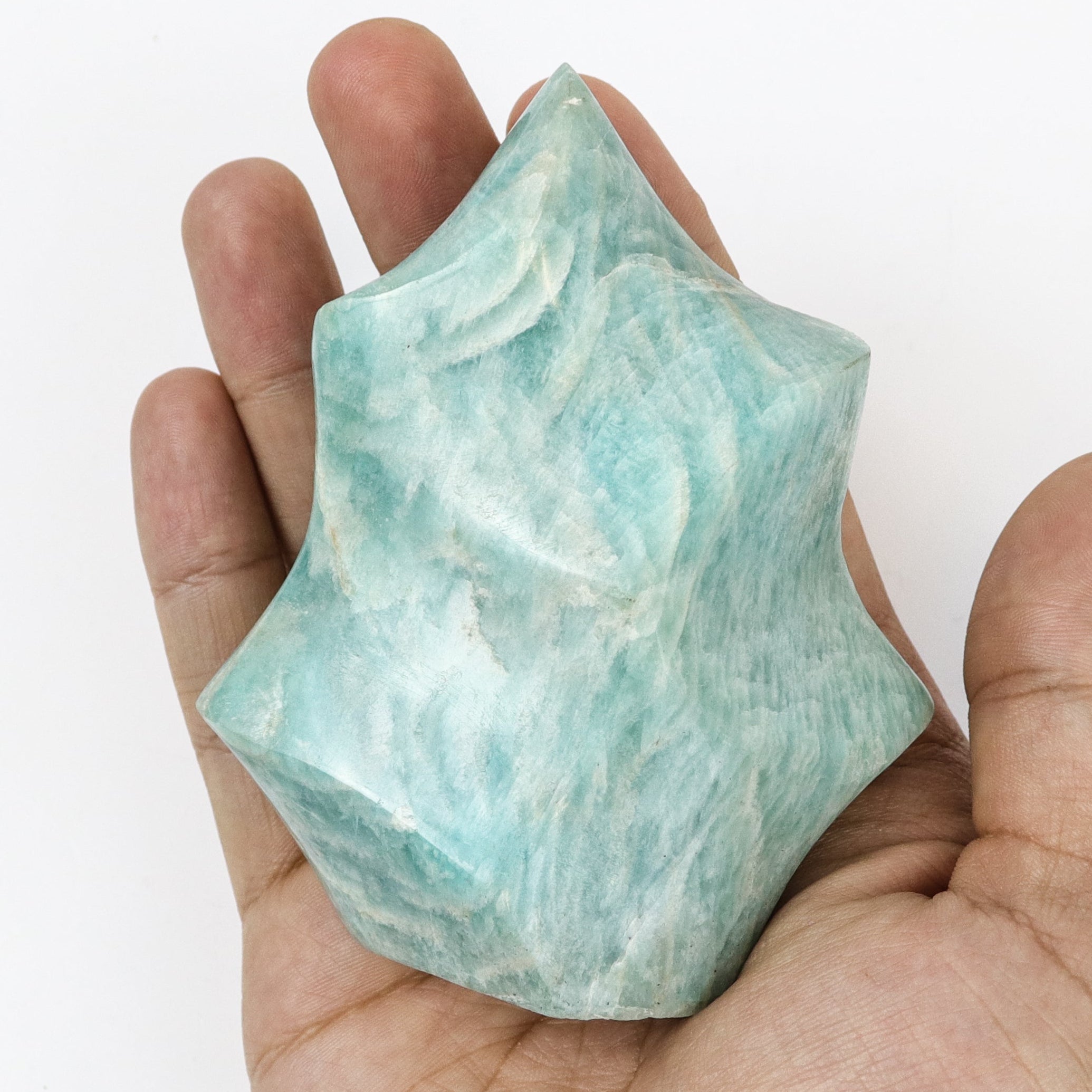 3.5 Inch Amazonite Flame $19