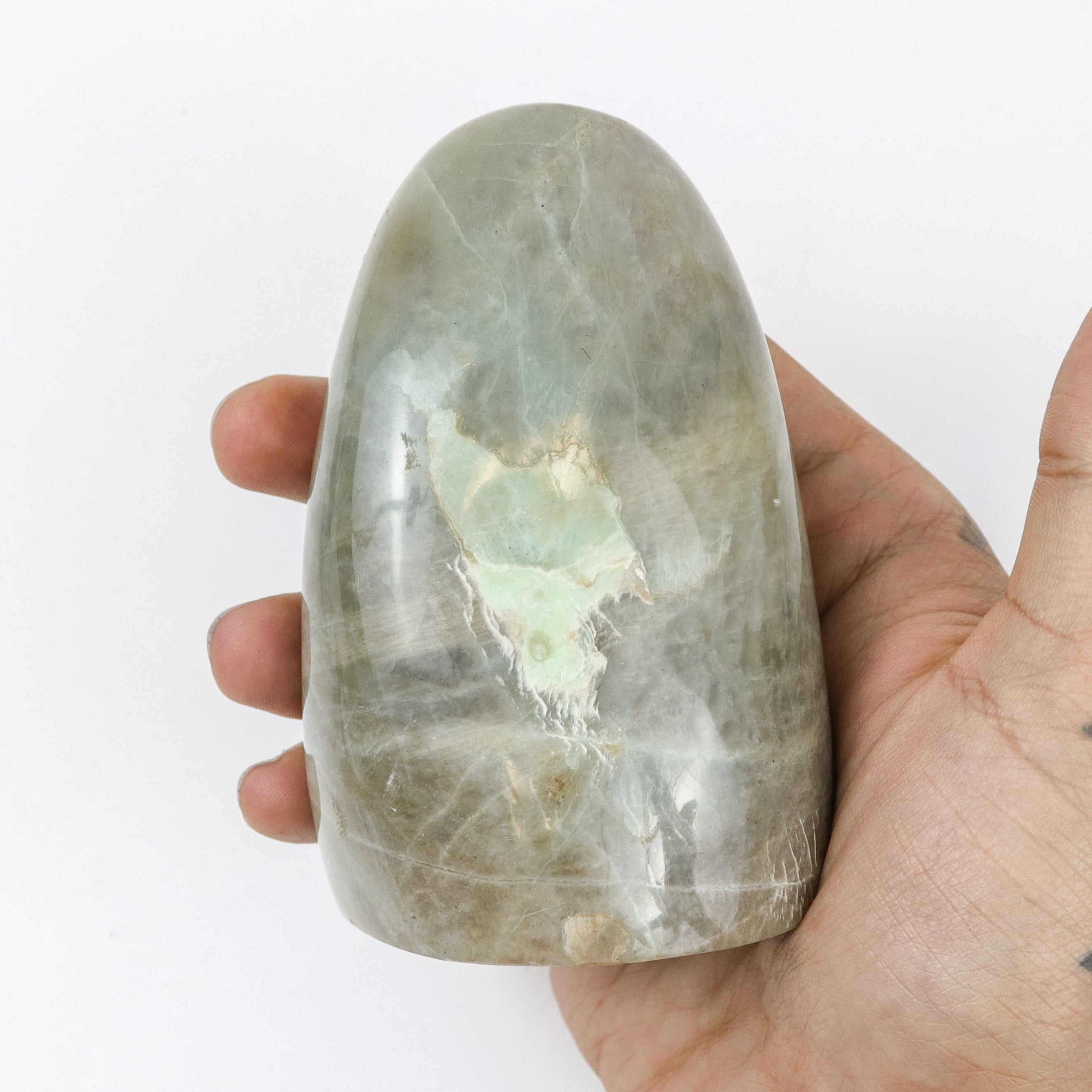 4 Inch Green Moonstone Free Form $42