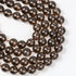 8mm Smoky Quartz Bead Half Strand $8.50