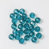 8mm Ocean Blue Faceted Round Crystal 8-Inch Bead Strand $3.50