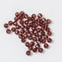 4mm Wine Red Faceted Crystal Round Bead 8-Inch Strand $2.00