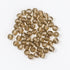 4mm Smokey Yellow Faceted Crystal Round Bead 8-Inch Strand $2.00