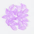 12x7mm Purple Glass Leaf 20-Bead Pack $3.00
