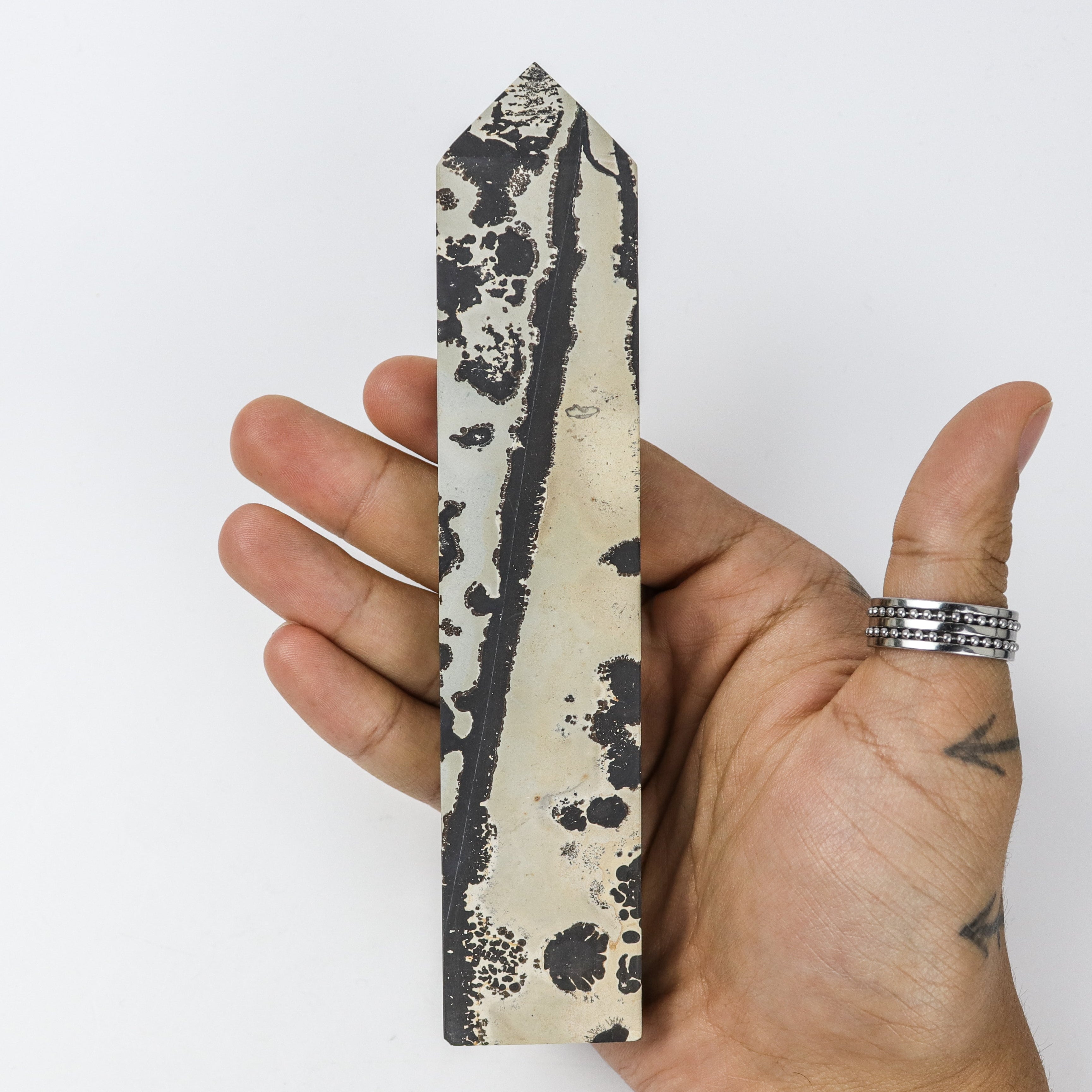 6.5 Inch Landscape Jasper Tower $27