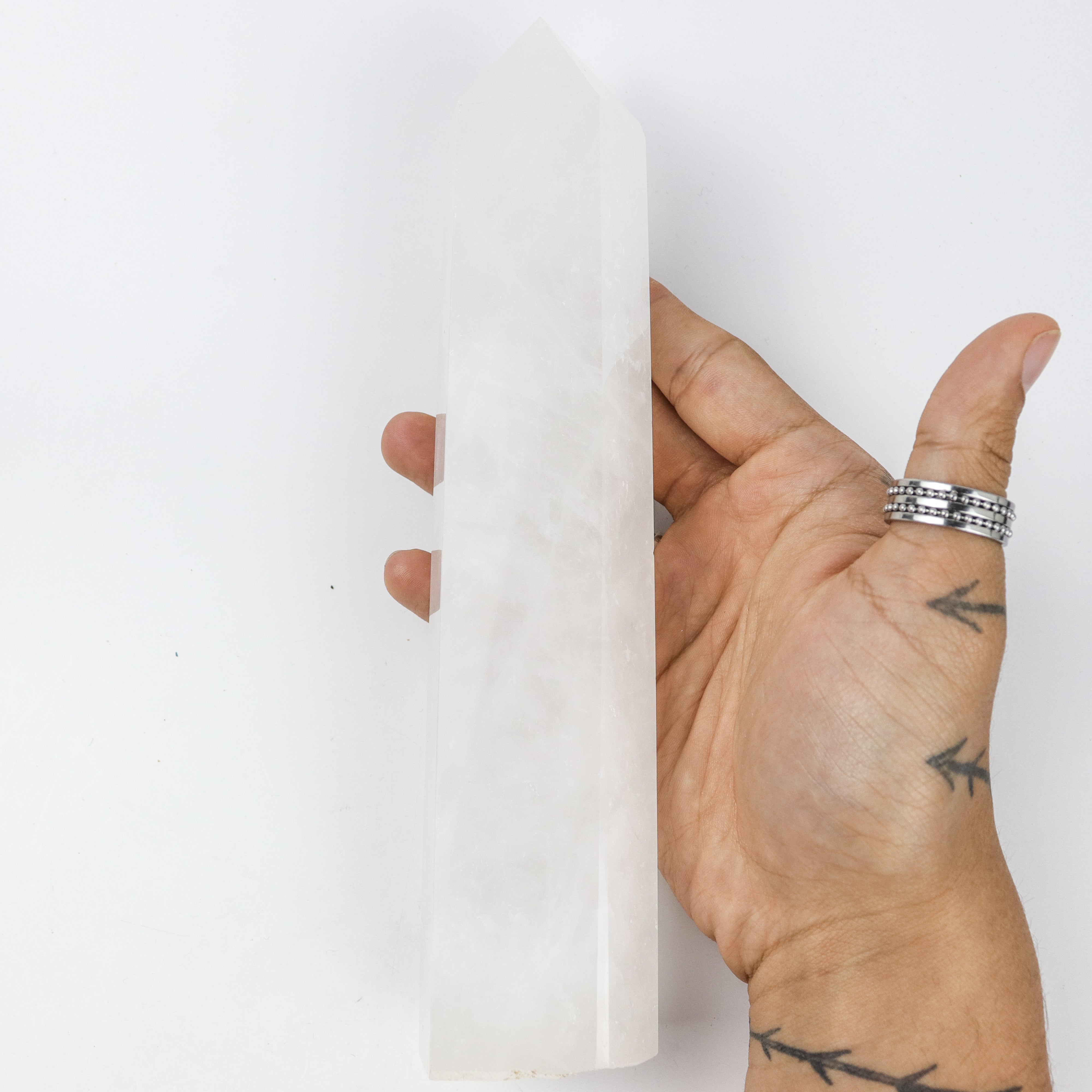 9 Inch Quartz Tower $63