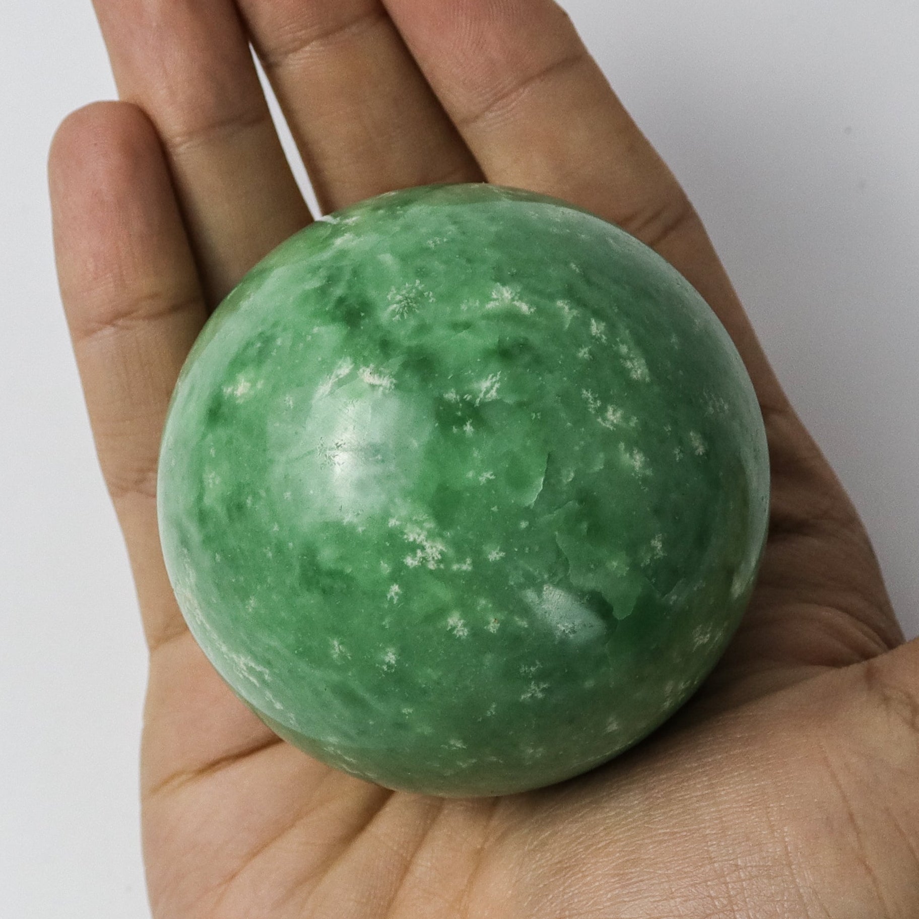 2 Inch Green Aventurine Sphere $18