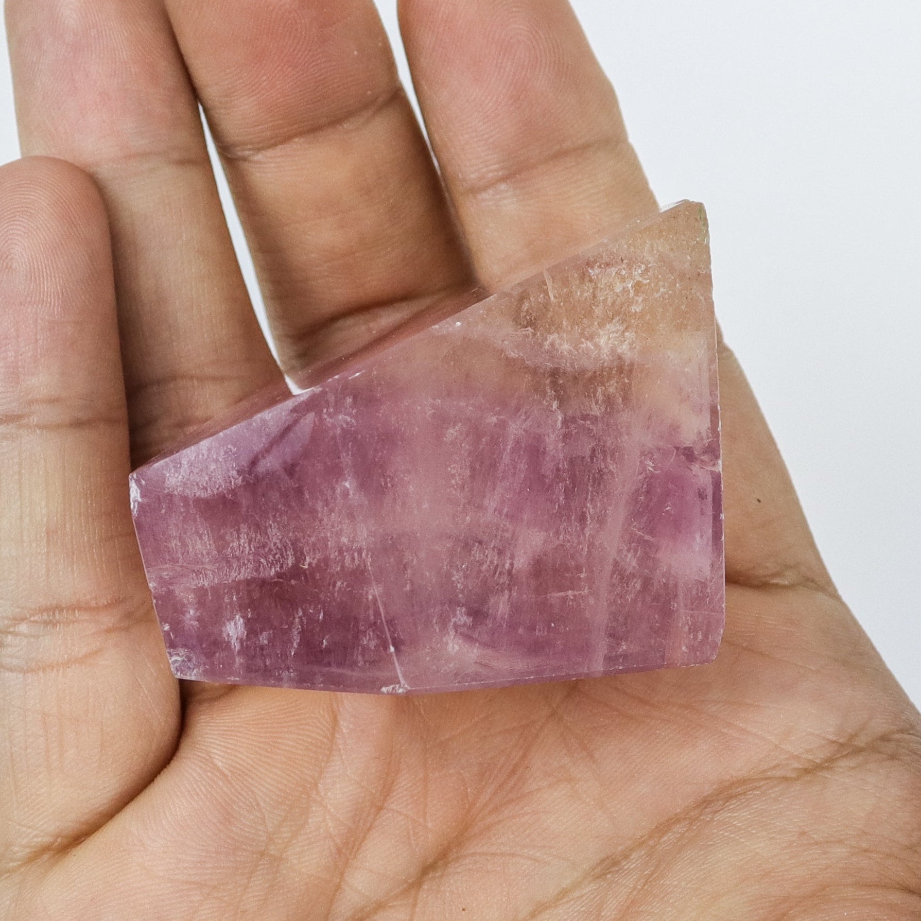 2 Inch Fluorite Faceted Free Form $7