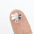 $2.50 Silver Coloured Bee Charm Pack (6 Charms)