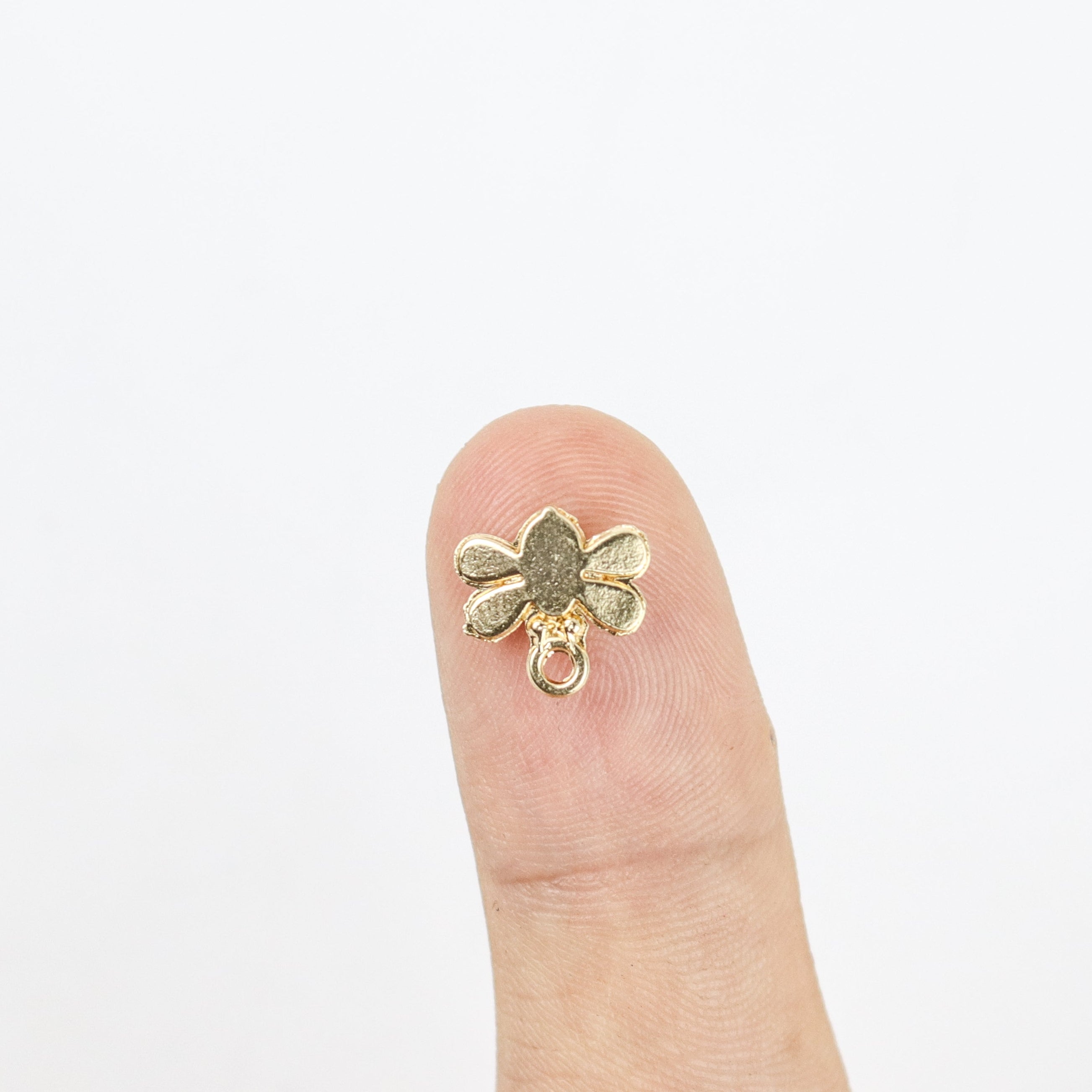 $2.50 Gold Coloured Bee Charm Pack (6 Charms)