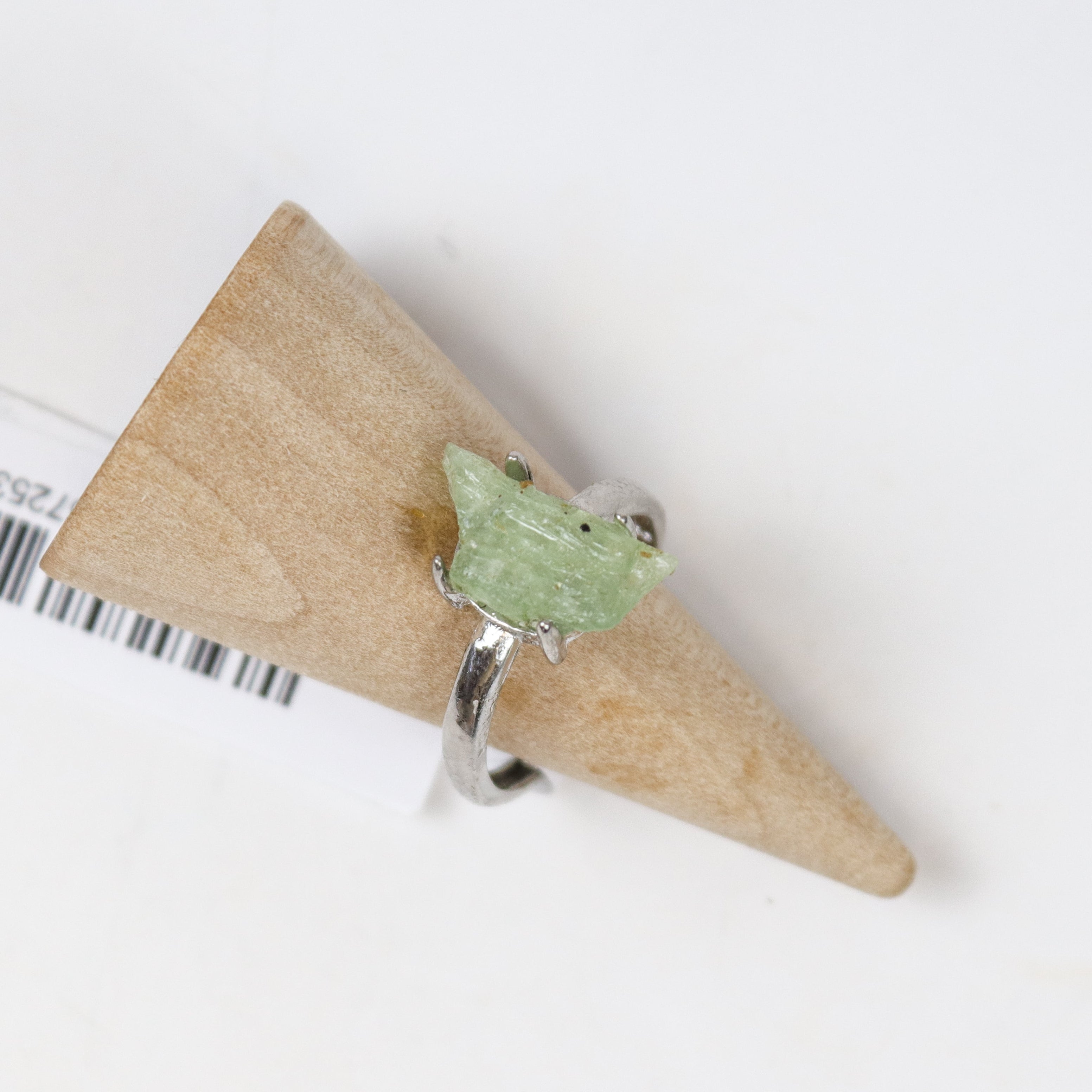 Raw Fluorite Adjustable Ring B6
