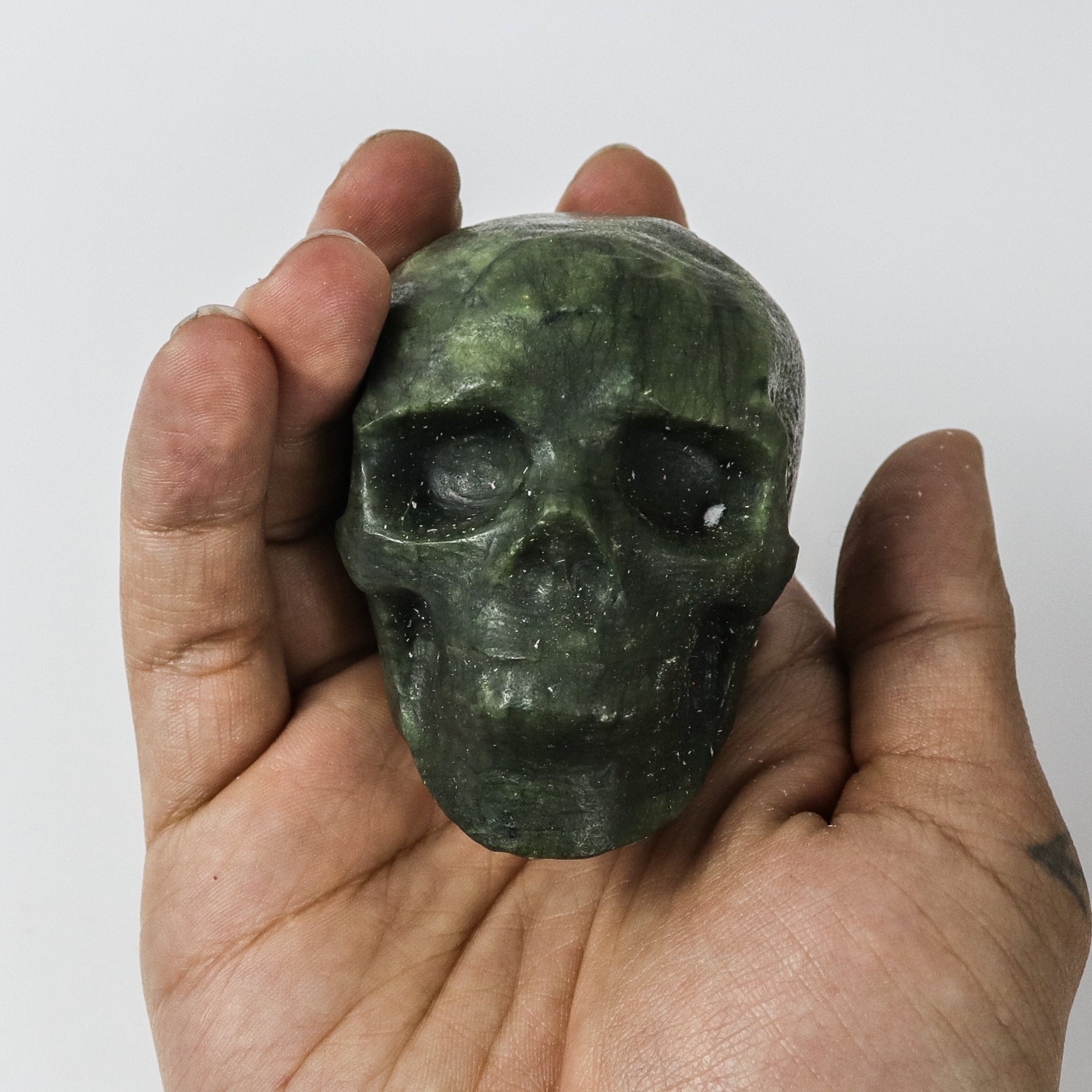 2.5 Inch Serpentine Skull $20