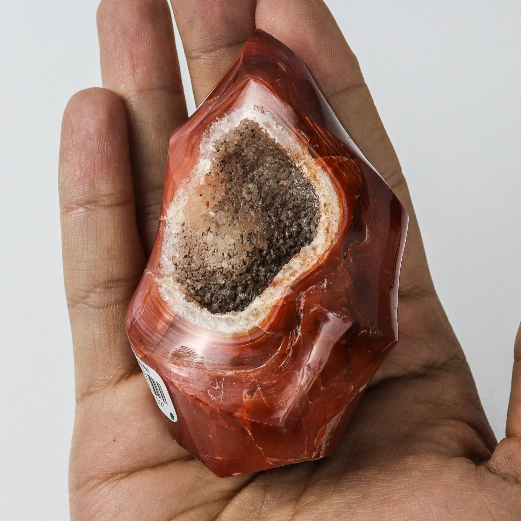 3 Inch Carnelian Flame $27