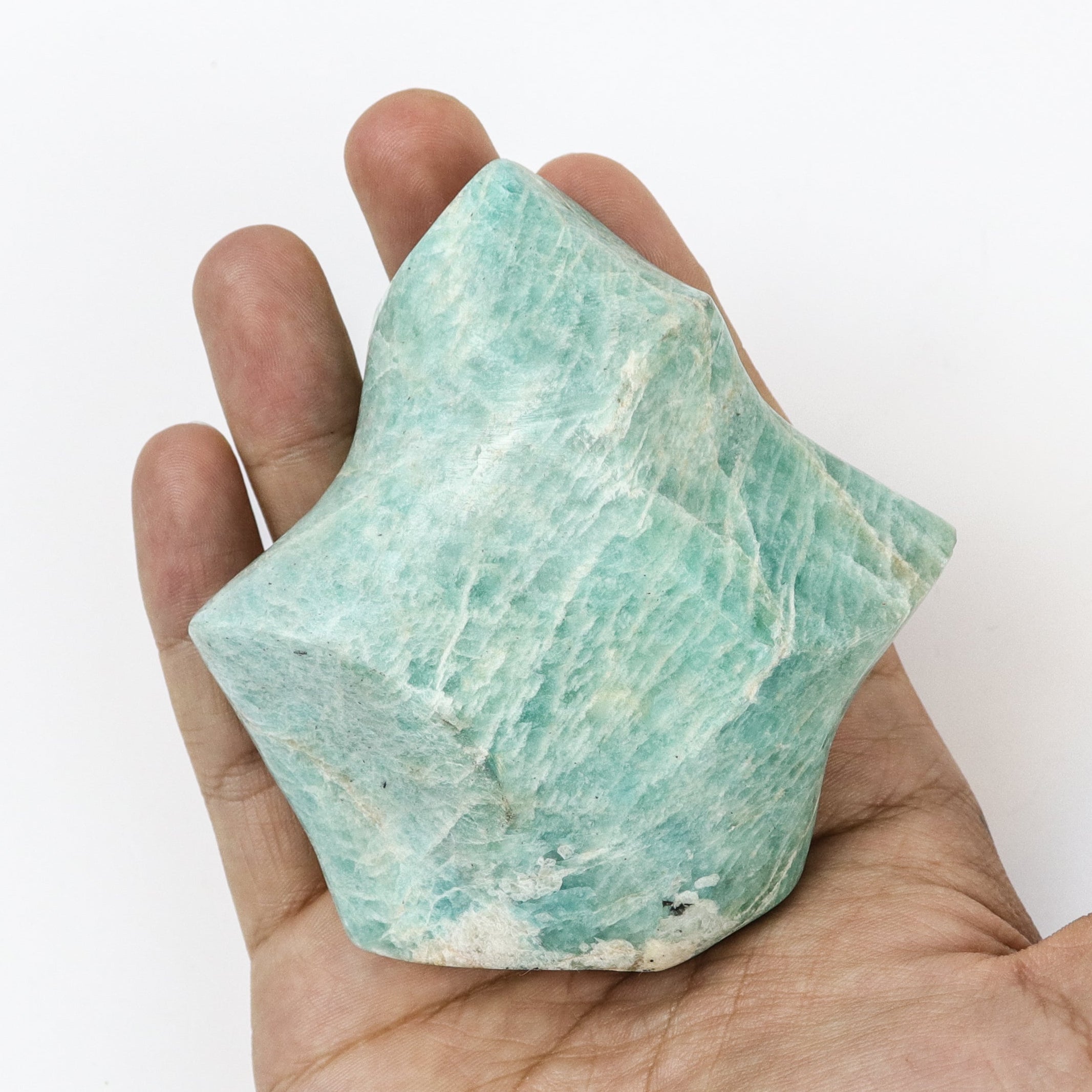 3.5 Inch Amazonite Flame $19