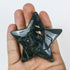 2.75 Inch Moss Agate Star $7