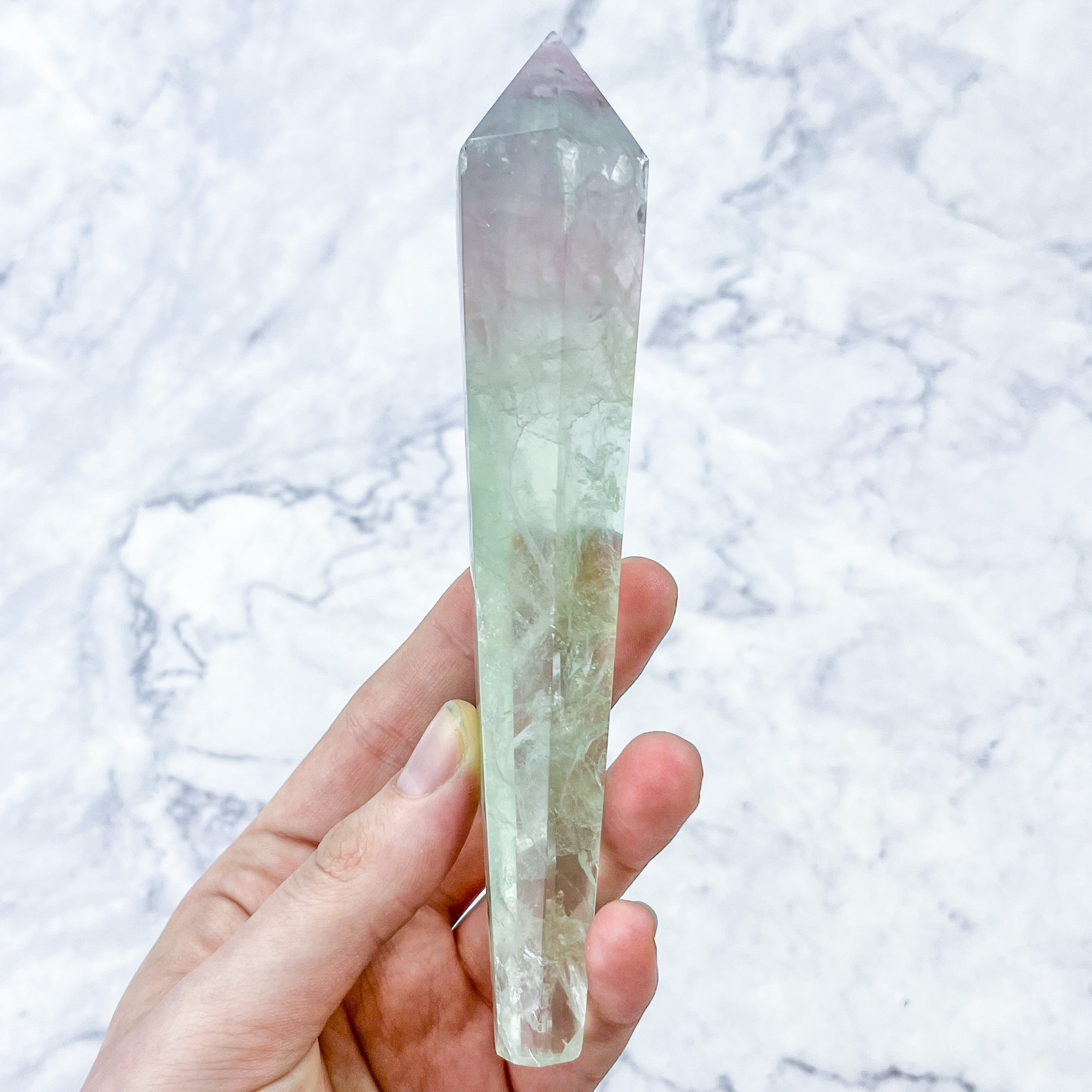 6 Inch Fluorite Wand A53