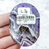 2 Inch Chevron Amethyst Palmstone L16